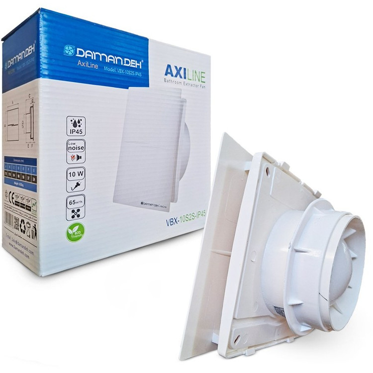 هواکش ضد بخار خانگی دمنده سایز 10 مدل Axiline