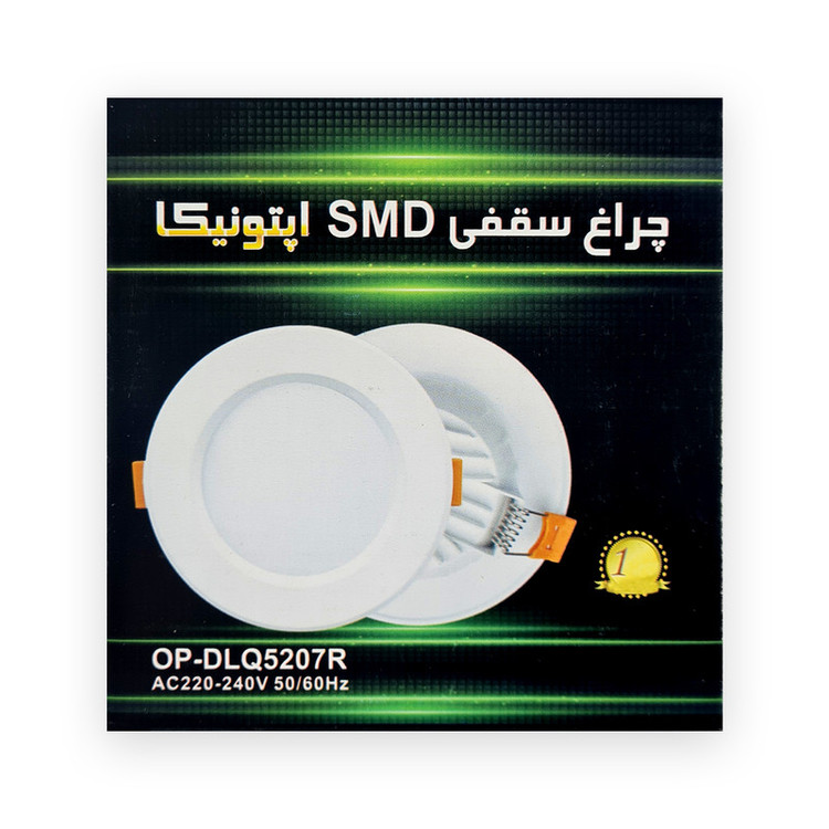 پنل ال ای دی 7 وات اپتونیکا مدل سه حالته